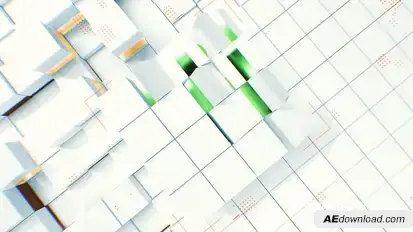 Neat Cubes Logo Openers template preview