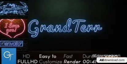 Neon Openers template preview