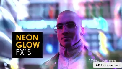 Neon Glow Effects | After effects Elements template preview