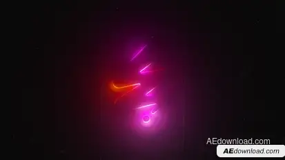 Neon Ignite Reveal Logo Stings template preview