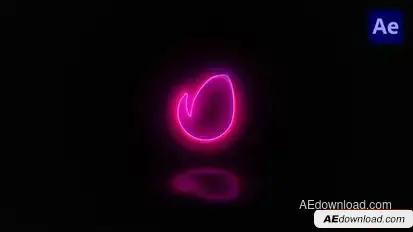 Neon Logo Logo Stings template preview