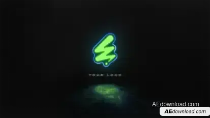 Neon Logo Logo Stings template preview