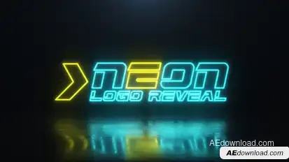 Neon Logo Logo Stings template preview