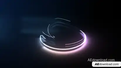 Neon Logo Reveal Logo Stings template preview