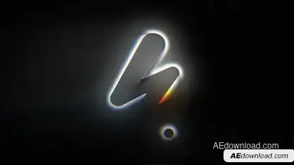 Neon Logo Reveal Logo Stings template preview