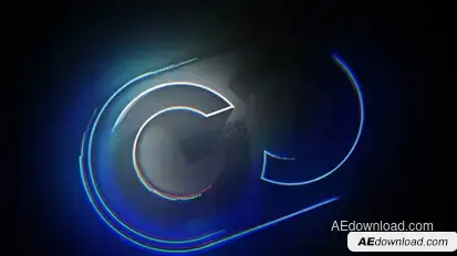 Neon Logo Reveal Logo Stings template preview