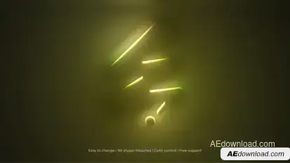 Neon Logo Reveal Logo Stings template preview