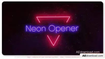 Neon Opener Openers template preview