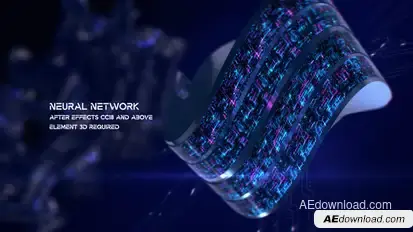 Neural Network | After Effects Logo Stings template preview