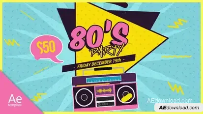 New 80s Openers template preview