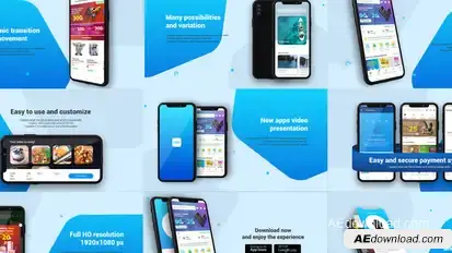 New App Promo Presentation Product Promo template preview