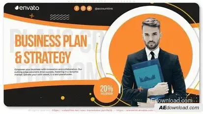 New Corporate Slideshow Openers template preview