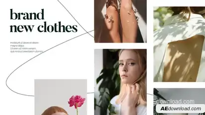 New Fashion Slideshow Video Displays template preview
