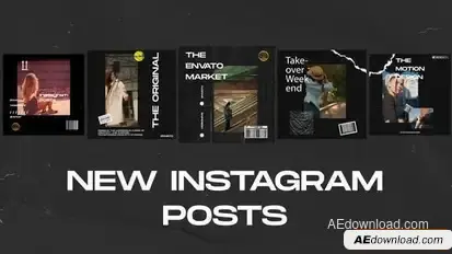 New Instagram Posts Openers template preview