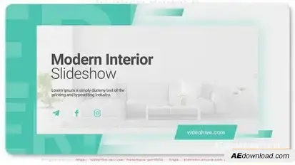 New Interior Presentation Openers template preview