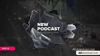 New PODCAST Openers template preview