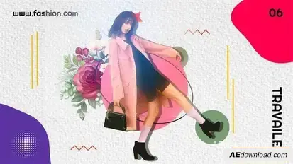 Videohive New Trend Fashion Slideshow Video Displays template preview