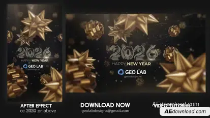 New Year Eve 2026 l New Year Celebrations Openers template preview