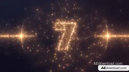 New Year 2025 Countdown Openers template preview