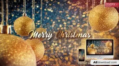 New Year Christmas Wishes Openers template preview