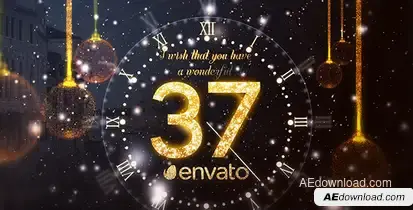 New Year Countdown Openers template preview