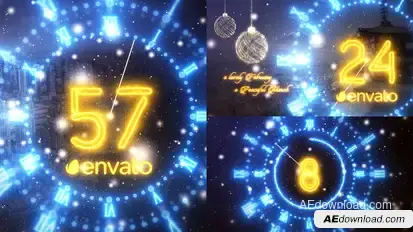 New Year Countdown 2021 Openers template preview