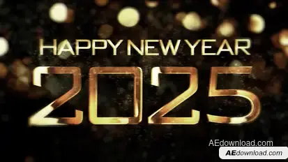 New Year Countdown 2025 Openers template preview