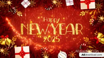 New Year Countdown Openers template preview