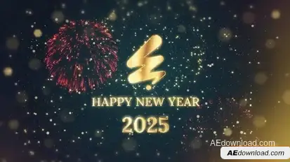 Videohive New Year Countdown 2025 55899550 Openers template preview
