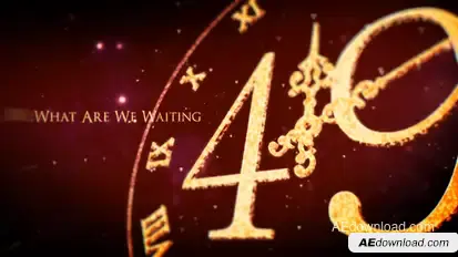 New Year Countdown 2025 Openers template preview