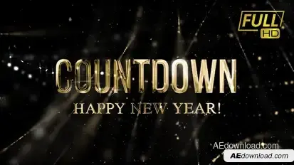 New Year Countdown Openers template preview