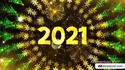 New Year Countdown Openers template preview