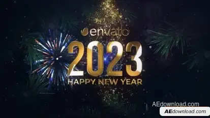 New Year Countdown Openers template preview
