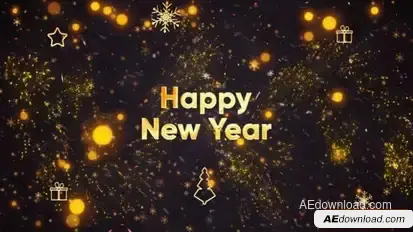 New Year Countdown Openers template preview
