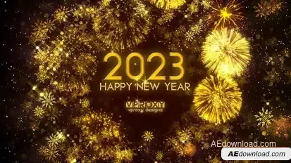 New Year Countdown Openers template preview