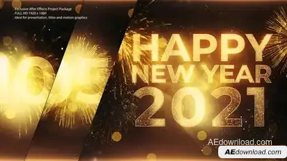 New Year Countdown Opener Openers template preview