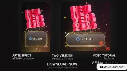 New Year Eve 2026 l New Year Celebrations Openers template preview