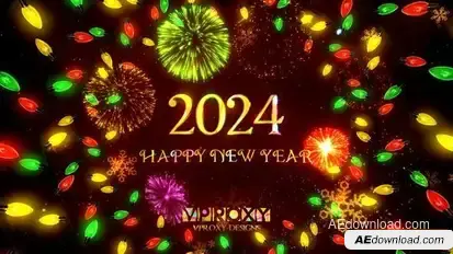 New Year Greetings Openers template preview