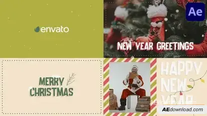 New Year Greetings | After Effects Openers template preview
