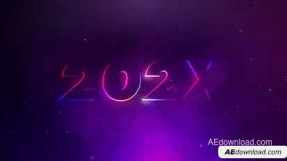 New Year Logo Logo Stings template preview