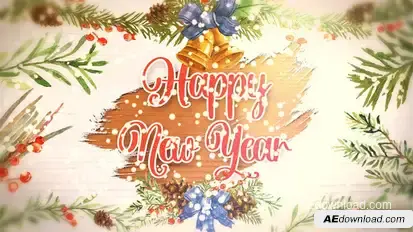 New Year Wishes Titles Titles template preview