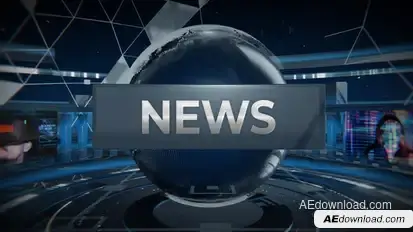 News broadcast-packages template preview
