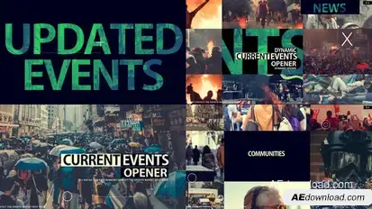 News And Current Events Opener Openers template preview