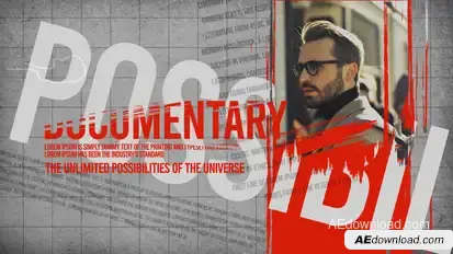 Dynamic News Documentary Opener | Fast Modern Promo Titles broadcast-packages template preview