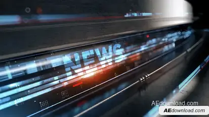 News Intro broadcast-packages template preview
