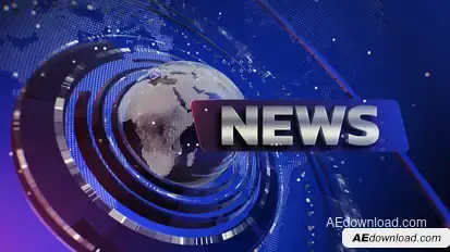 News Intro broadcast-packages template preview