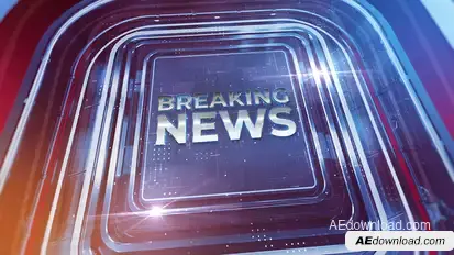 News Intro broadcast-packages template preview