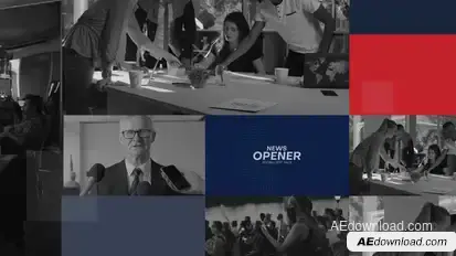 News Intro broadcast-packages template preview