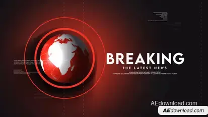 News Intro broadcast-packages template preview