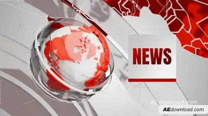 News Intro Elements template preview